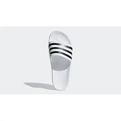 adidas Adilette Aqua White Black F35539 Top