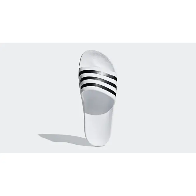 adidas Adilette Aqua White Black F35539 Top