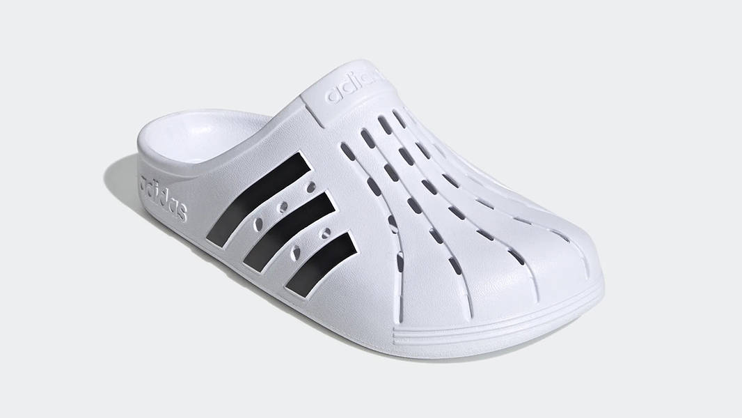adidas Adilette Clogs White FY8970 Side