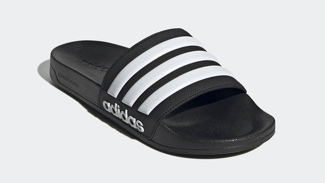 adidas Adilette Shower Black White GZ5922 Front