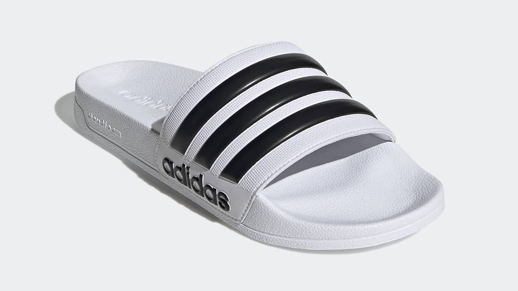 adidas Adilette Shower White Black GZ5921 Side