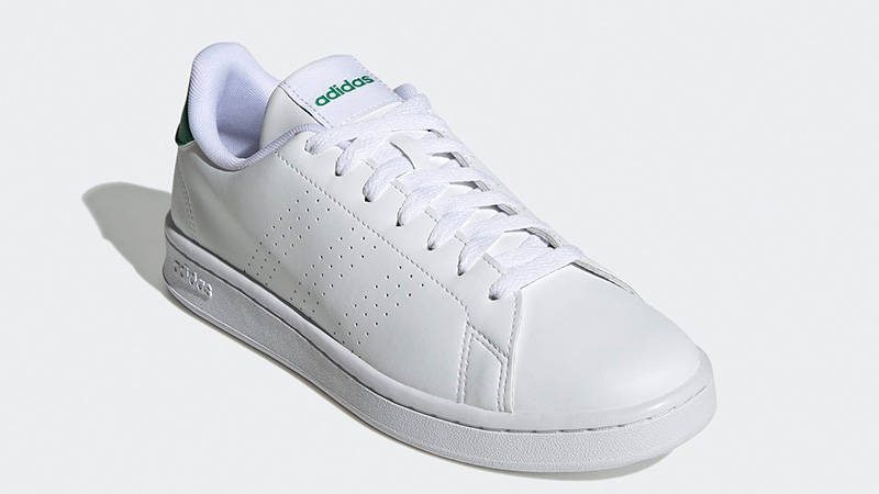 adidas Advantage Cloud White Green GZ5300 front