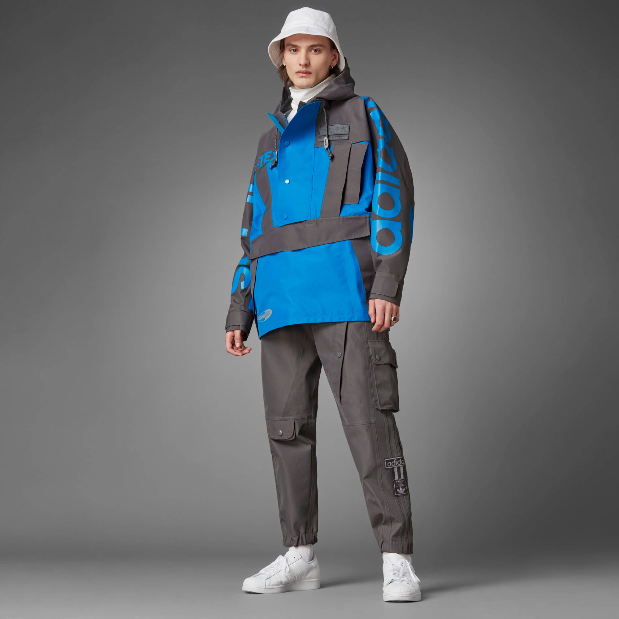 adidas Blue Version Rain Parka Jacket | Where To Buy | HD2235