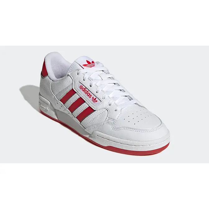 adidas Continental 80 White Collegiate Red GZ6261 front