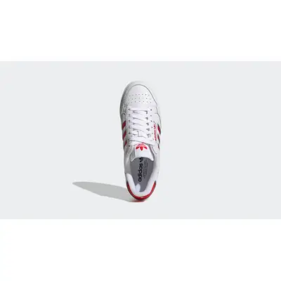 adidas Continental 80 White Collegiate Red GZ6261 middle