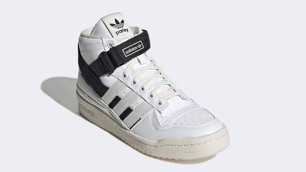 adidas Forum Mid Parley White Black Front