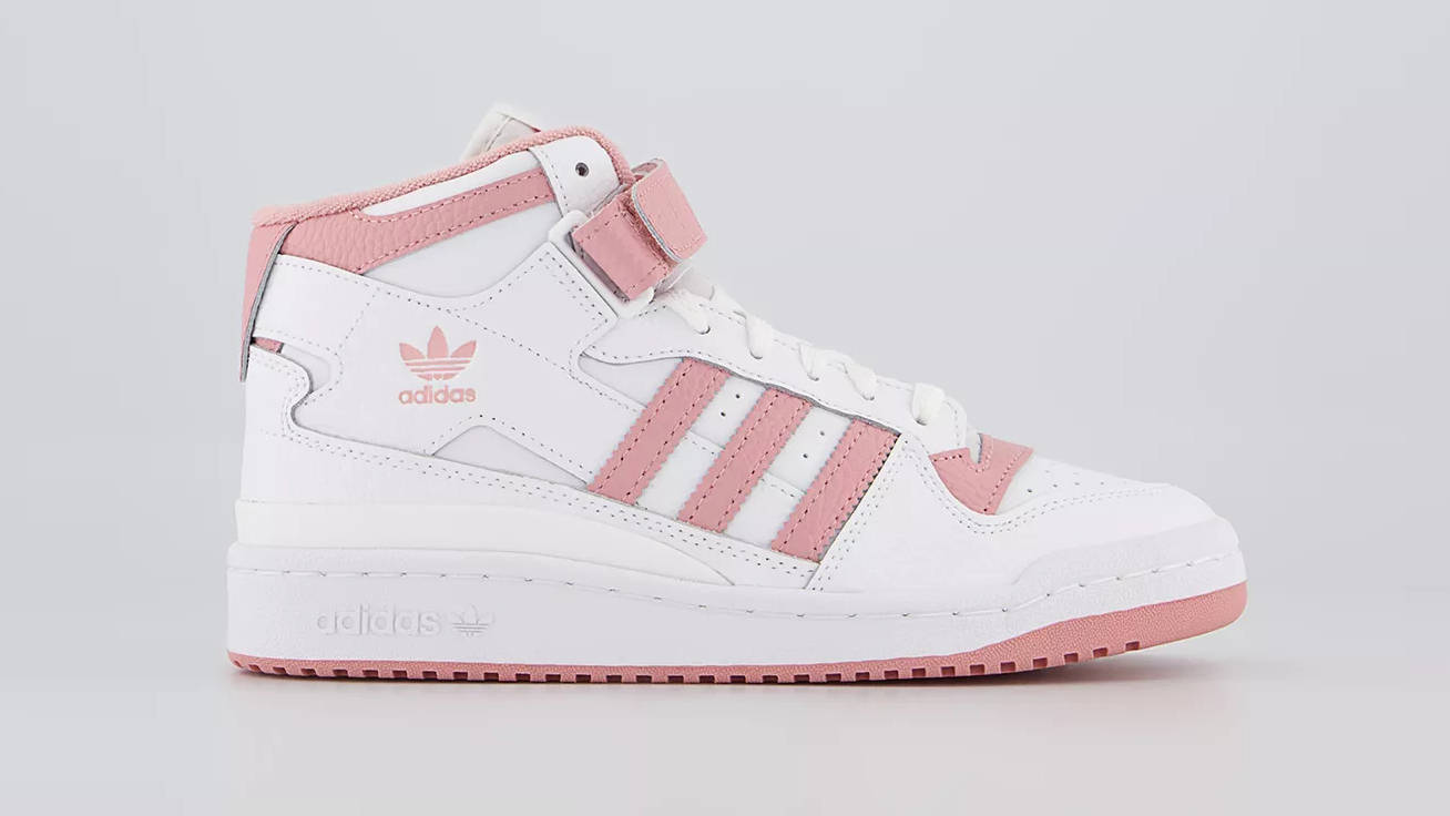 adidas Forum Mid Pink White