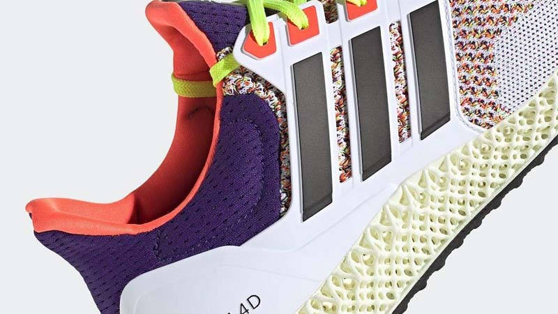 adidas Ultra 4D Multi-Colour Closeup