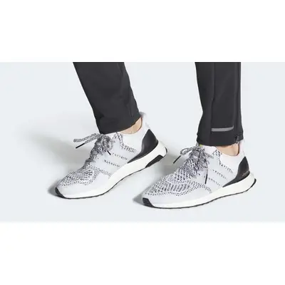 Adidas ultra boost clearance neon dyed white grey