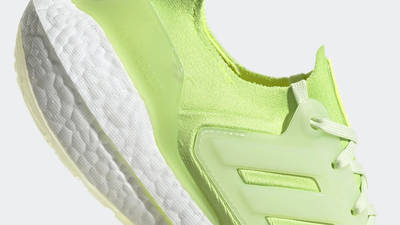 adidas Ultra Boost 22 Almost Lime Closeup