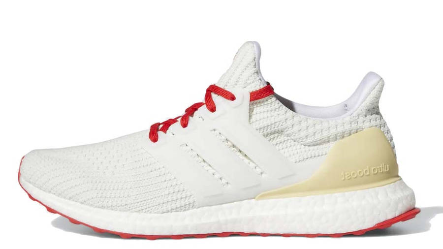 adidas Ultra Boost 4.0 DNA White Tint Red