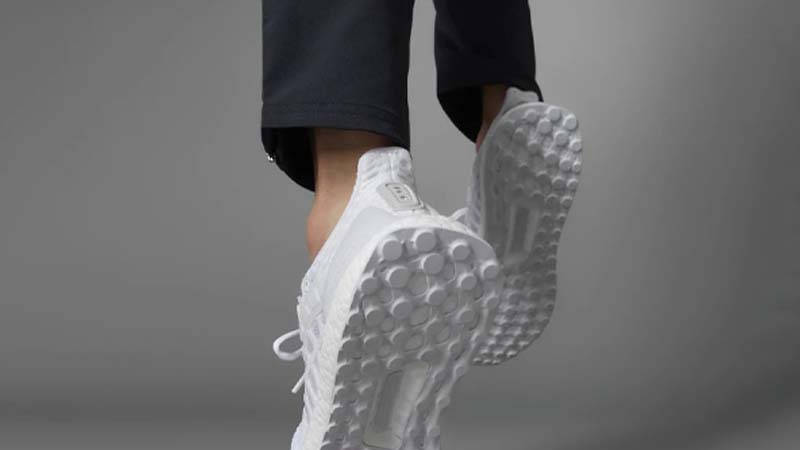 adidas ultra boost 2.0 triple white on feet
