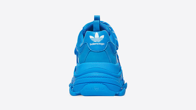 adidas x Balenciaga Triple S Blue 712821W2ZB24090 Back