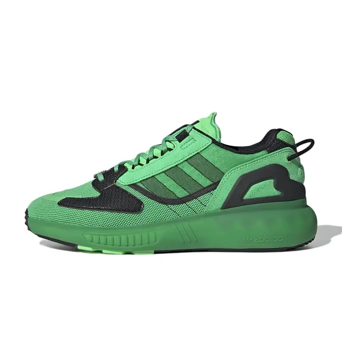 adidas ZX 5K Boost Screaming Green | Where To Buy | GV7699 | The Sole ...