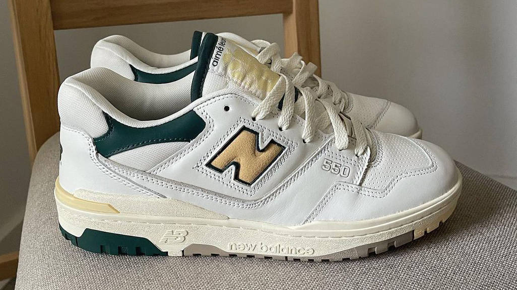 Aimé Leon Dore x New Balance 550 Natural Green