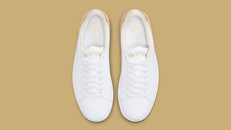 Air Jordan 1 Centre Court White Gold