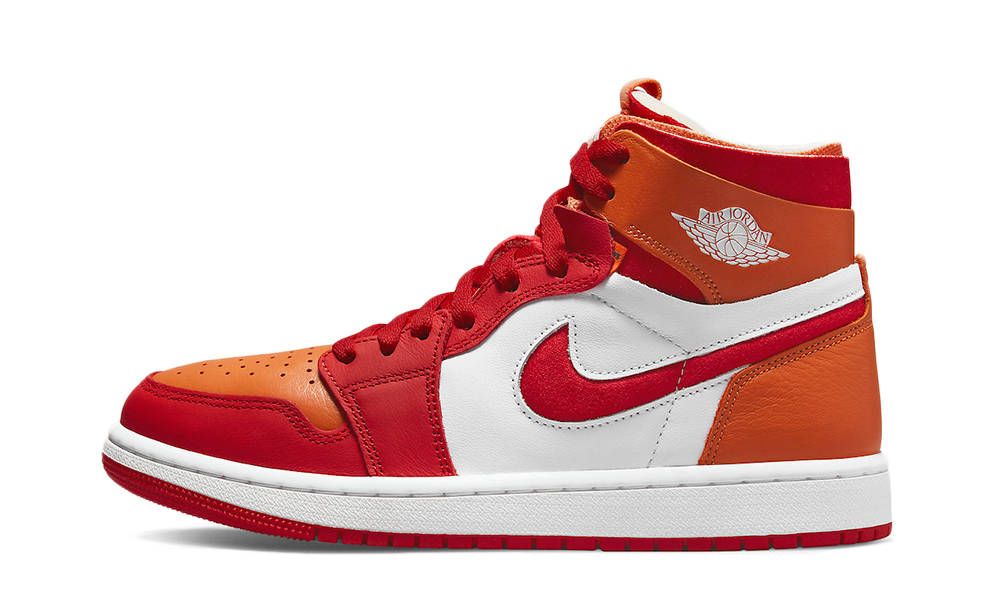 Air Jordan 1 High Zoom CMFT Fire Red Curry