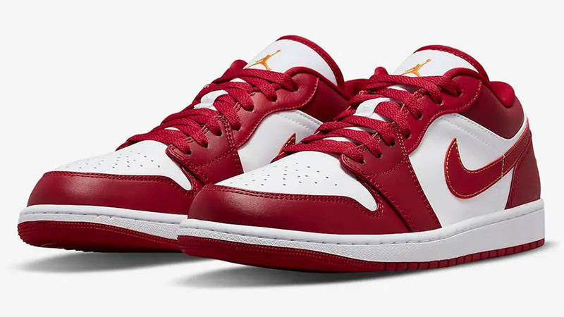 Air Jordan 1 Low Cardinal Red front