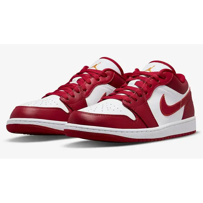 Air Jordan 1 Low Cardinal Red | Where To Buy | 553558-607 | The Sole  Supplier