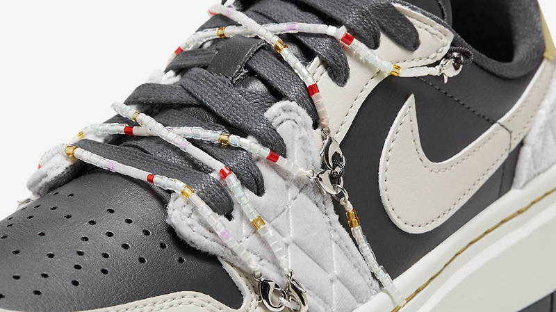 Air Jordan 1 Low LV8D Beads Black Grey