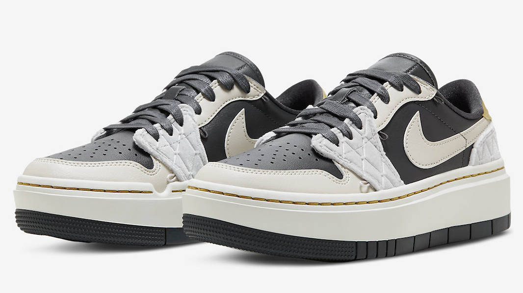 Air Jordan 1 Low LV8D Beads Black Grey