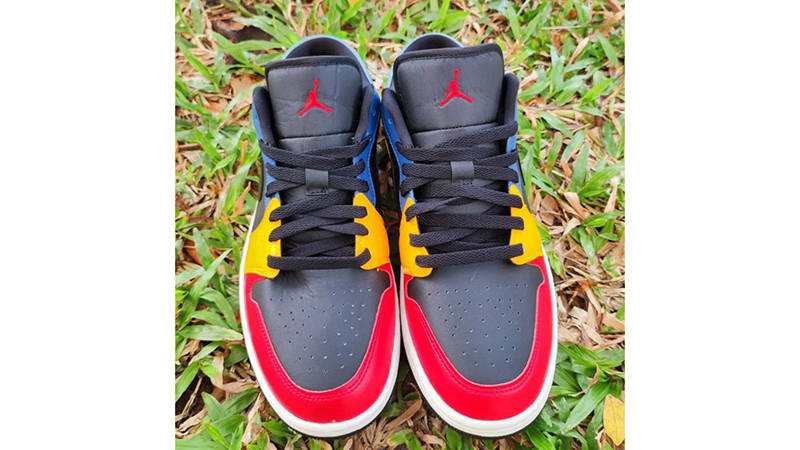 Air Jordan 1 Low Seven-Color Front