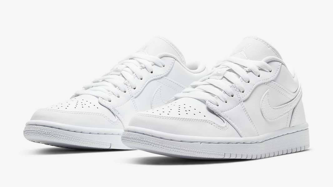 Air Jordan 1 Low Triple White