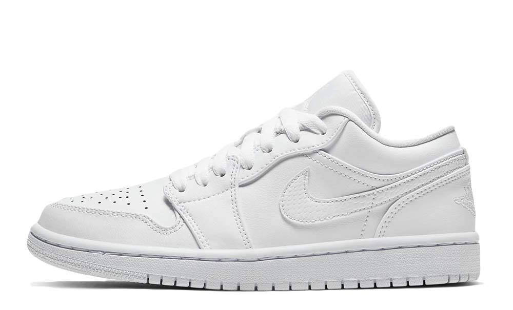 Air Jordan 1 Low Triple White