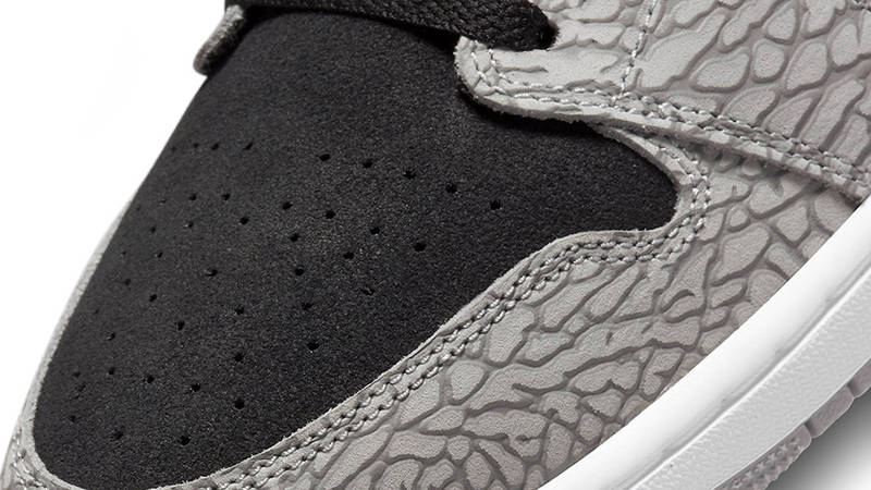 Air Jordan 1 Mid Elephant Toe DM1200-016 Detail