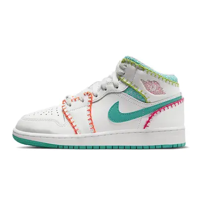 Nike jordan multi air jordan 1 mid trainers clearance junior