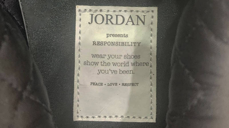 Air Jordan 2 Low Responsibility Detail