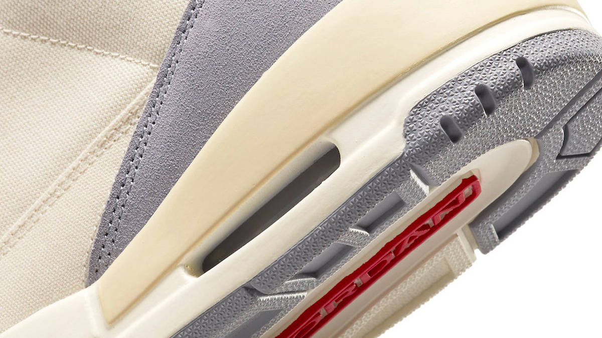 Air Jordan 3 Canvas Muslin Drop Date