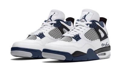 jordan retro 4s blue and white