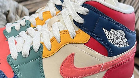 Your First Look at the Air Jordan 1 Mid "Multi" Your First Look at the Air Jordan 1 Mid "Multi"