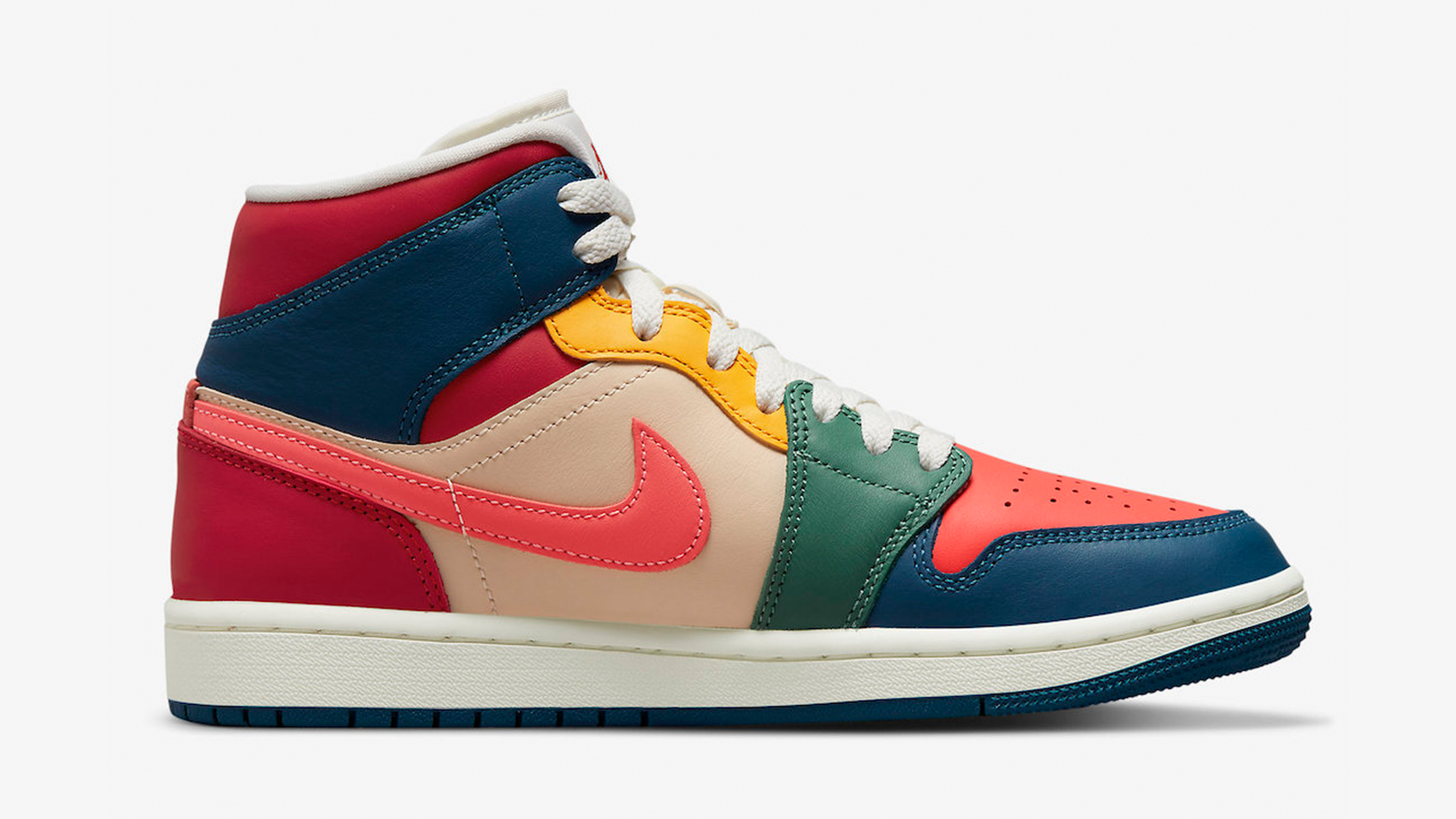 AJ1 Mid Multicolour 3