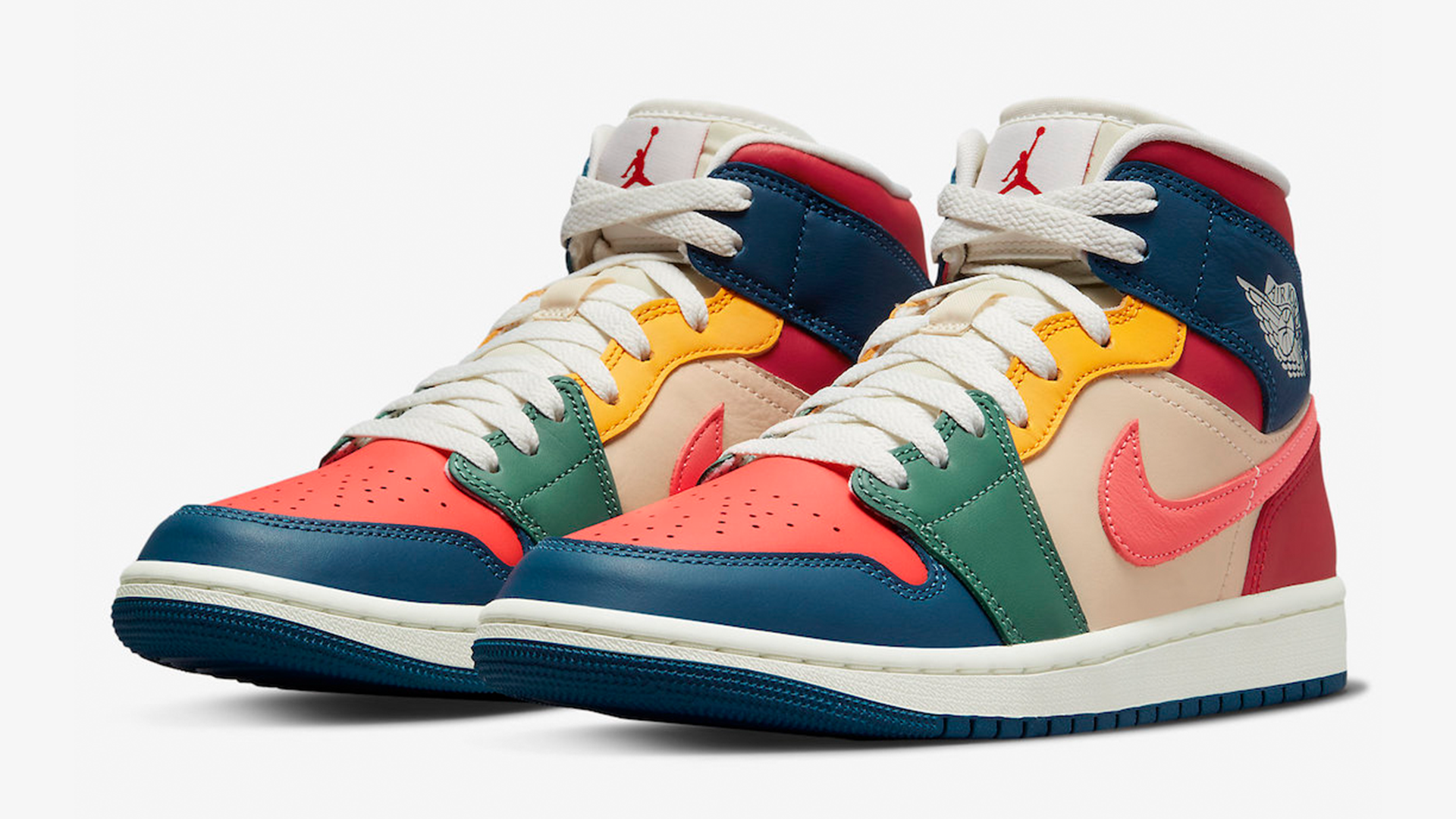 AJ1 Mid Multicolour 6