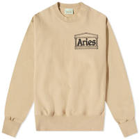 Aries Premium Temple Sweatshirt Pebble
