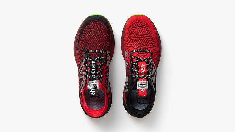 Aries x New Balance Fresh Foam 1080v11 Red Multi NRAR50000 Top