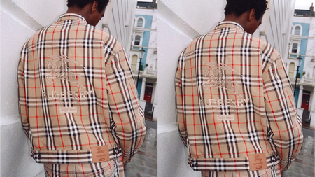 Here's Your First Look at the Upcoming Burberry x Supreme SS22 Collaboration