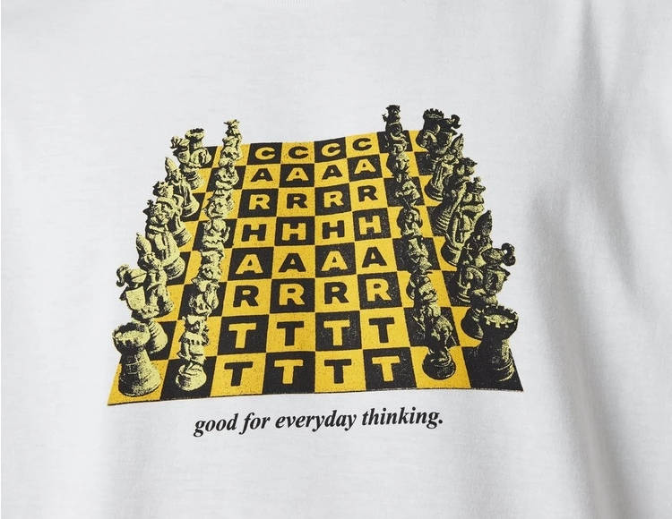 Carhartt WIP Chessboard T-Shirt White Detail 2