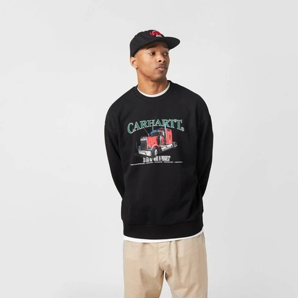 carhartt wip commission sweatshirt