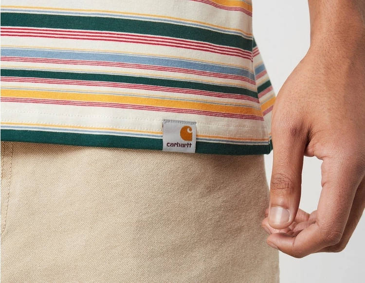 Carhartt WIP Riggs T-Shirt Brown Detail 3