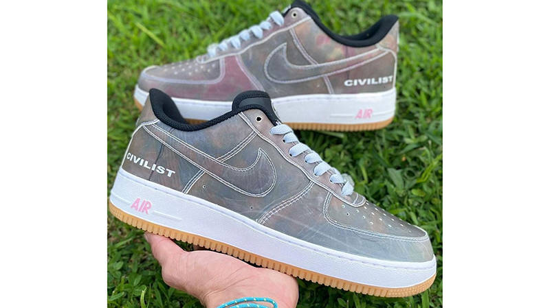 Civilist x Nike Air Force 1 Low Heat Map Multi Side