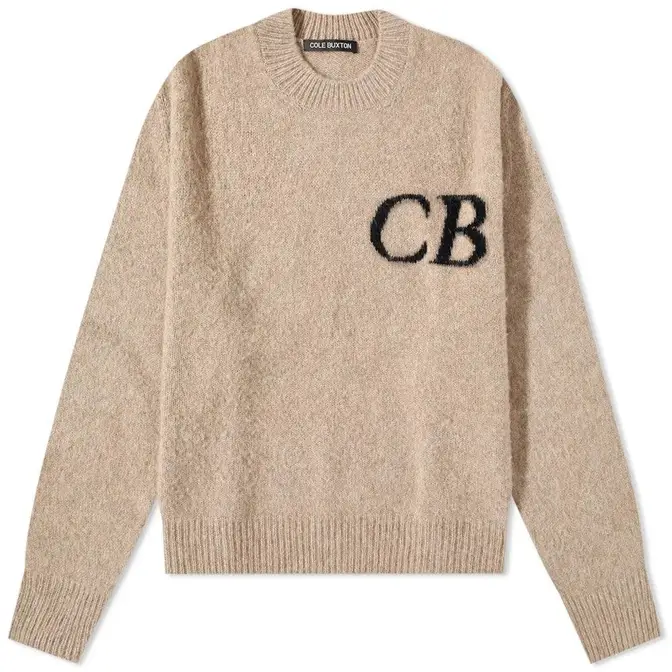 Cole Buxton Intarsia Crew Knit | Where To Buy | cb-icns-tsc | The Sole ...