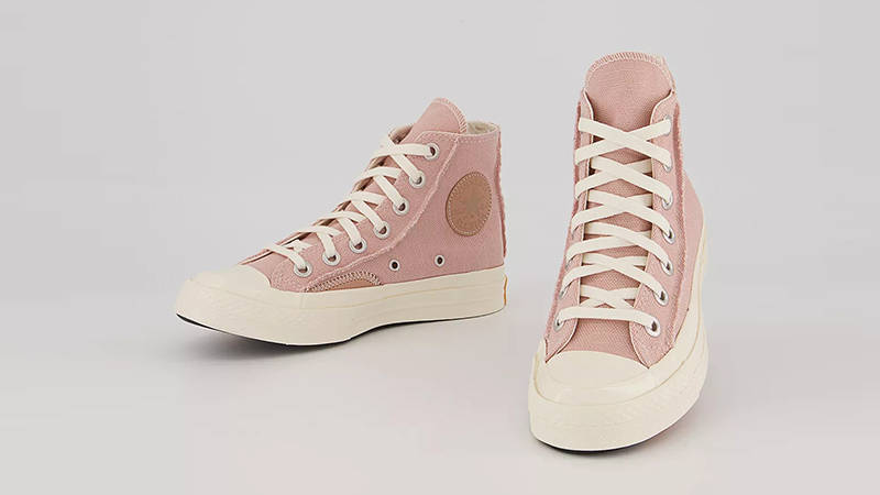 Converse Chuck 70 High Pink Vachetta Beige