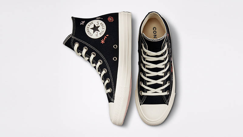 Converse Chuck Taylor Floral High Black Multi