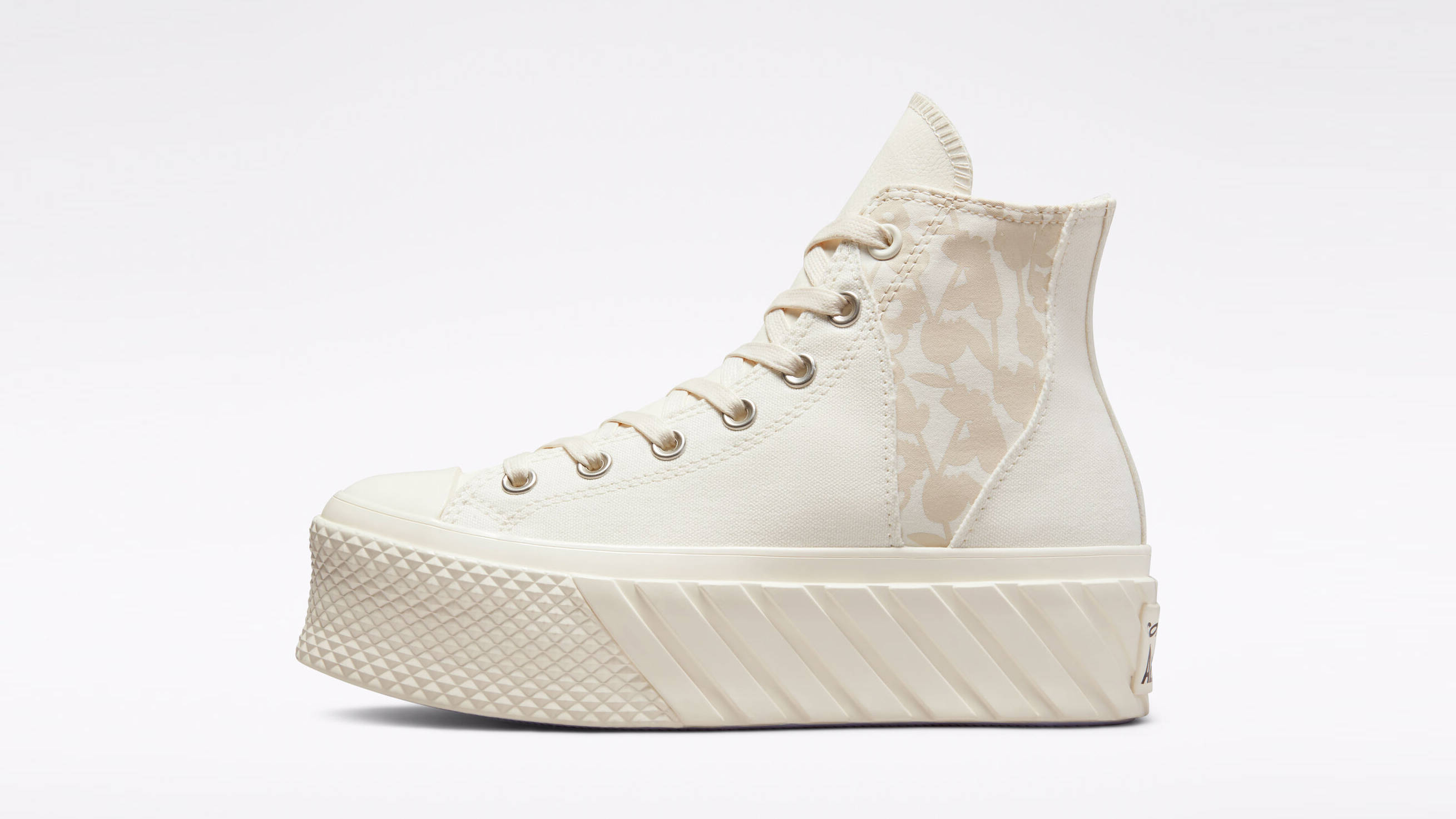 Converse Chuck Taylor Lift 2X Platform Stronger Together High Egret