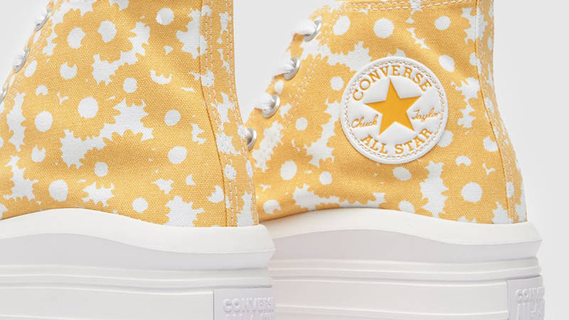 Converse Chuck Taylor Move Floral Platform High Yellow Where To