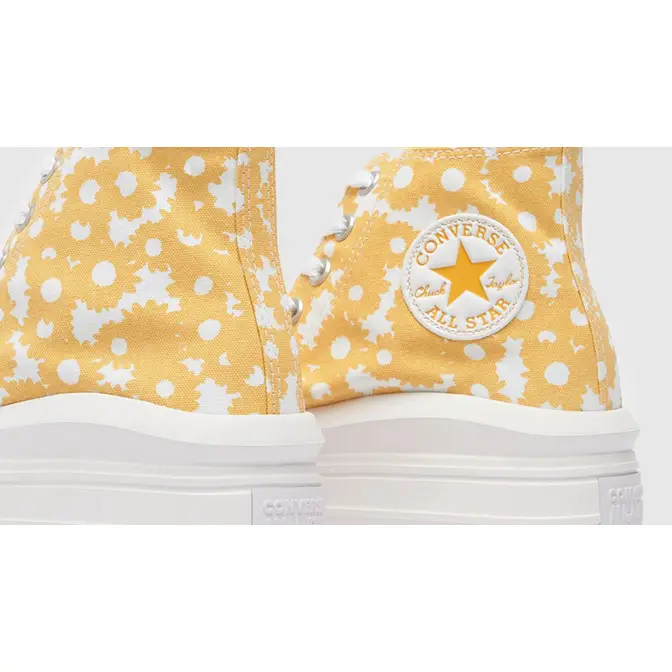 Converse Chuck Taylor Move Floral Platform High Yellow | Where To Buy |  A01194C | The Sole Supplier