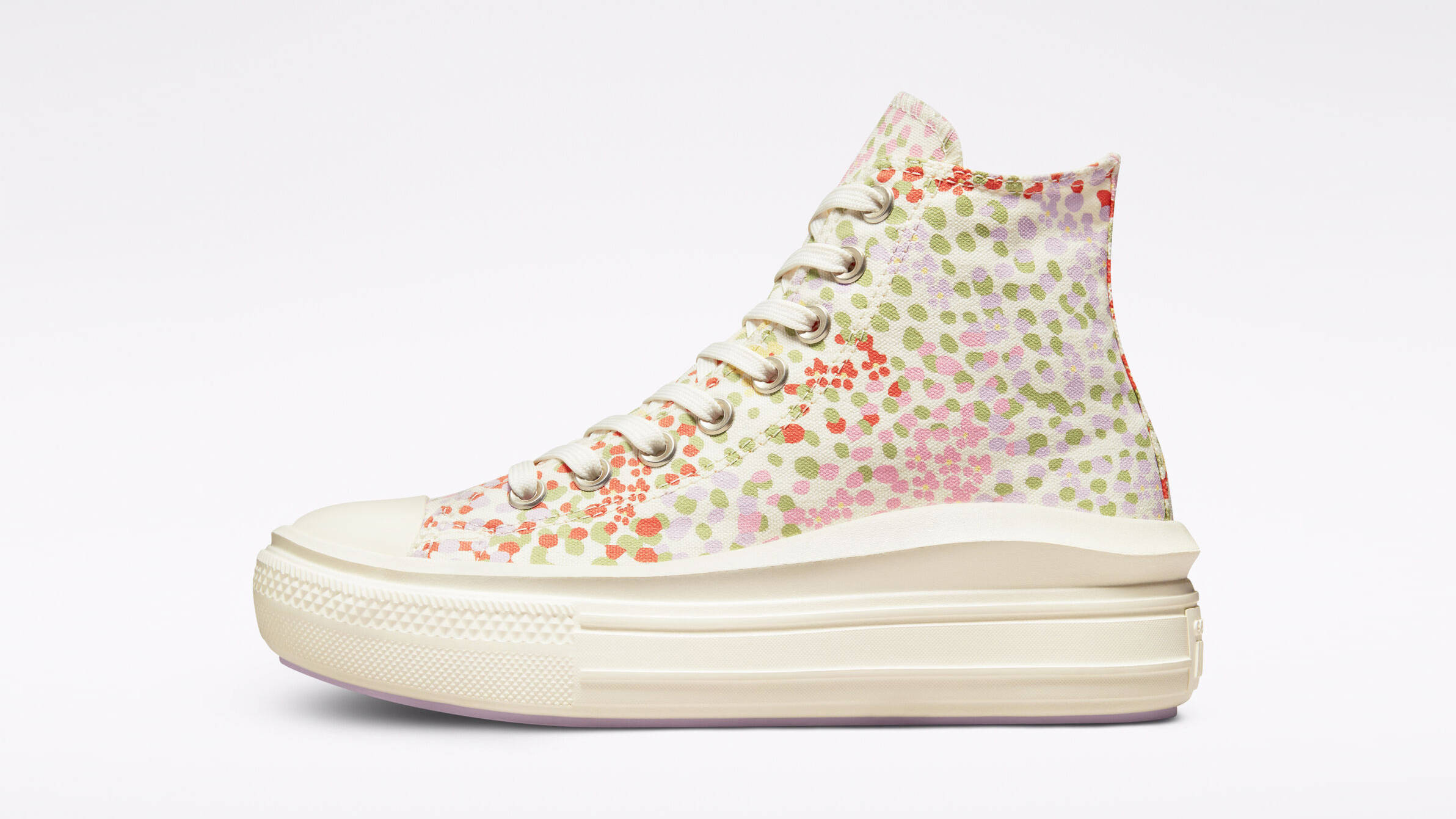 Converse Chuck Taylor Move Platform Floral High Multi